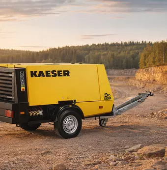 Дизельный компрессор Kaeser M100
