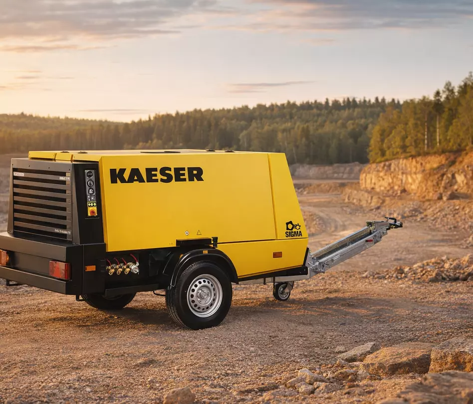 Дизельный компрессор Kaeser M100