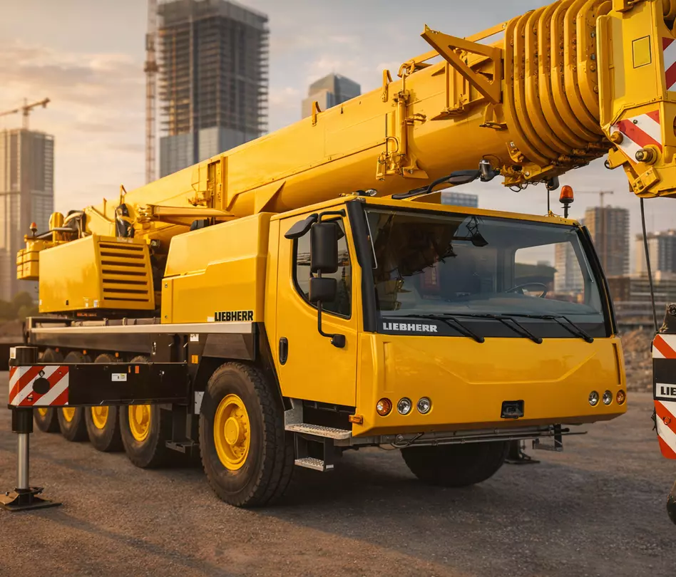 Liebherr LTM 1100-5.2 (100 тонн)